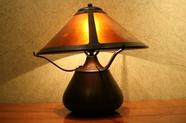 Lampa dekoracyjna styl kolonialny